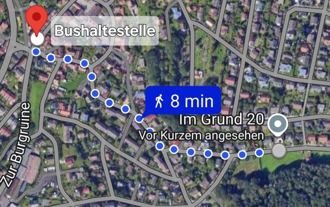 Marburg Apartment Pfiffige Luisa In Ruhiger Waldrandlage Mit Balkon Und Wintergarten Exteriér fotografie